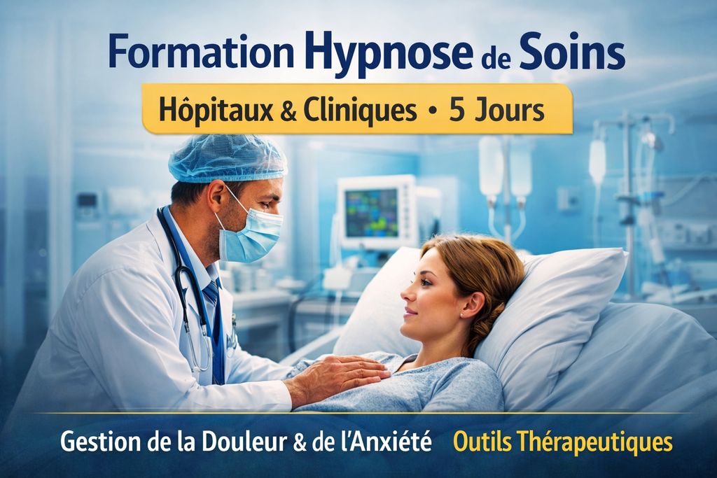 Formation Hypnose de Soins – Hôpitaux et Cliniques 5 jours Formation Hypnose de Soins – Hôpitaux et Cliniques 5 jours