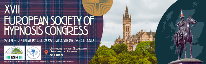 Congrès 2026 de la Société Européenne d’Hypnose (ESH), Glasgow Congrès 2026 de la Société Européenne d’Hypnose (ESH), Glasgow