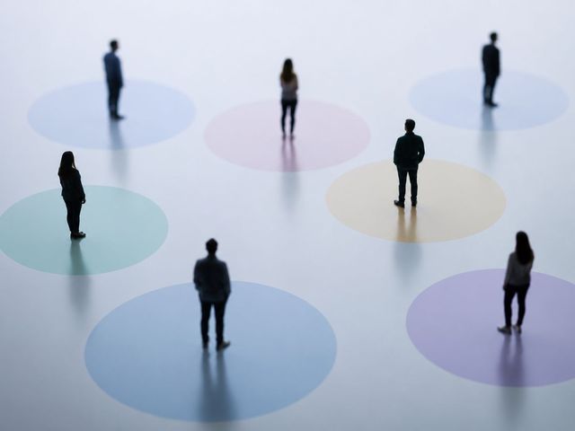 La Sphère Relationnelle : Travailler la Distance en Hypnose 1 Illustration conceptuelle de la distance en hypnose et de l'espace personnel